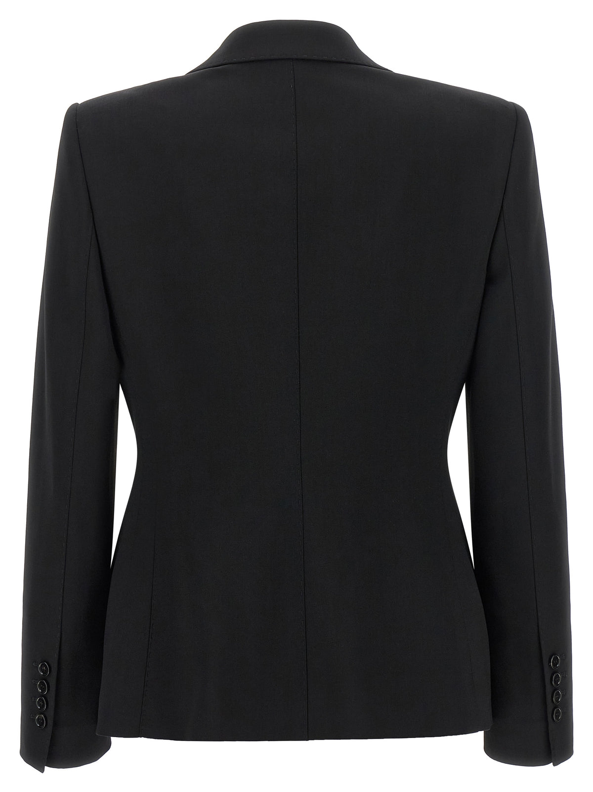 Black Virgin Wool Blazer