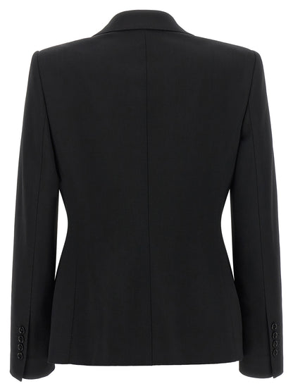 Black Virgin Wool Blazer