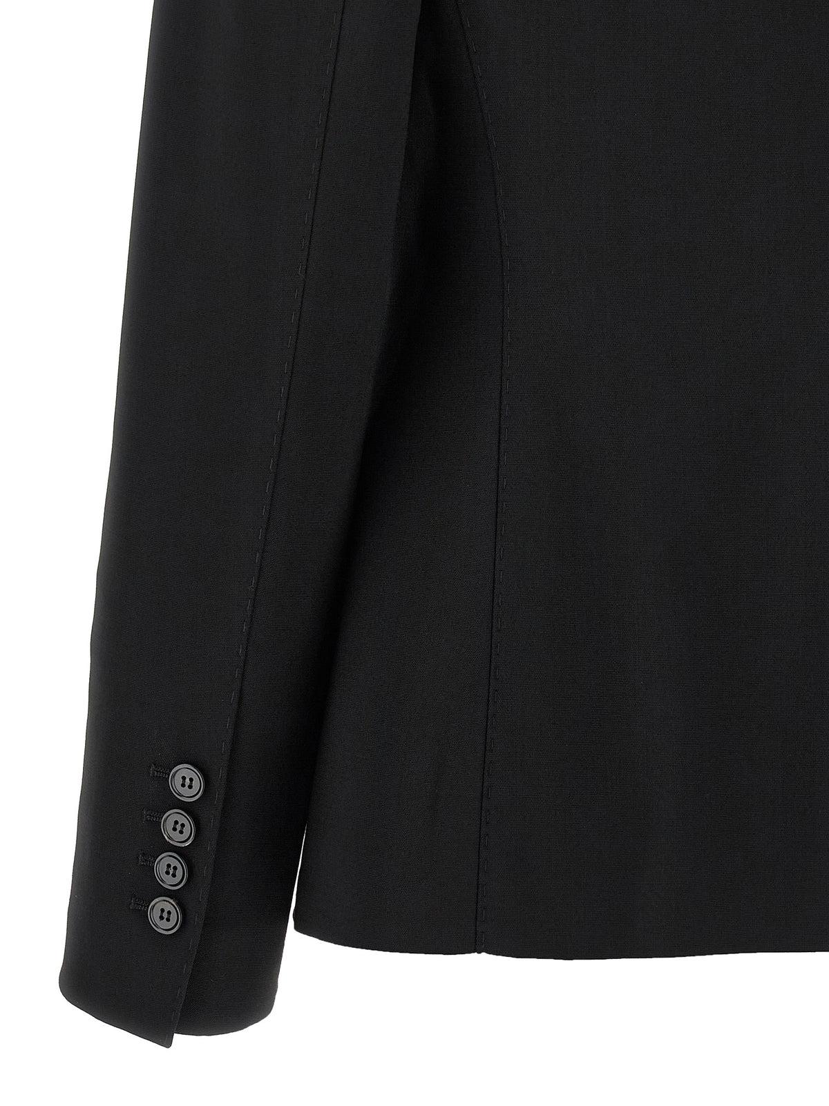 Black Virgin Wool Blazer