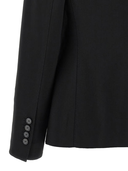 Black Virgin Wool Blazer