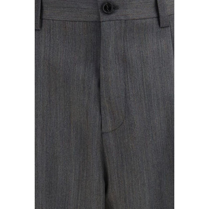 Gray Wool Oves Aries Dress Pants