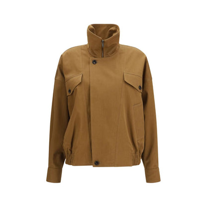 Brown Cotton Bomber