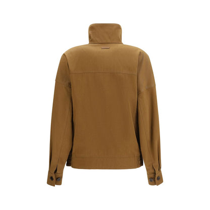Brown Cotton Bomber