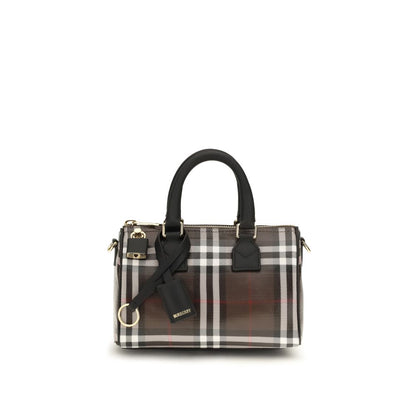 Brown Cotton Handbag
