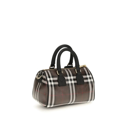 Brown Cotton Handbag