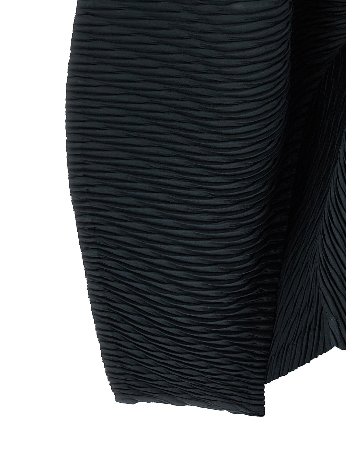 Black Polyester Cardigan