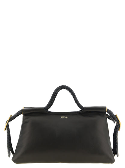 Black Lamb Leather Handbag