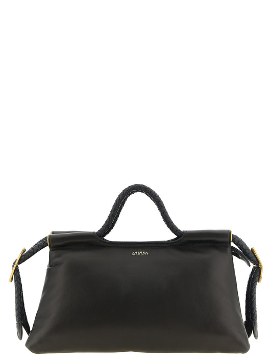 Black Lamb Leather Handbag