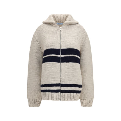 Beige Wool Oves Aries Cardigan