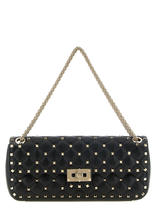 Black Goatskin Shoulder Bag