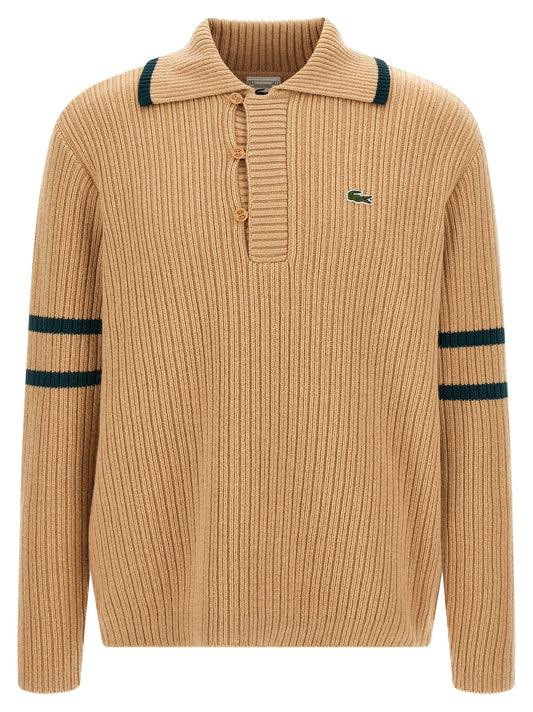 Beige Wool Cardigan