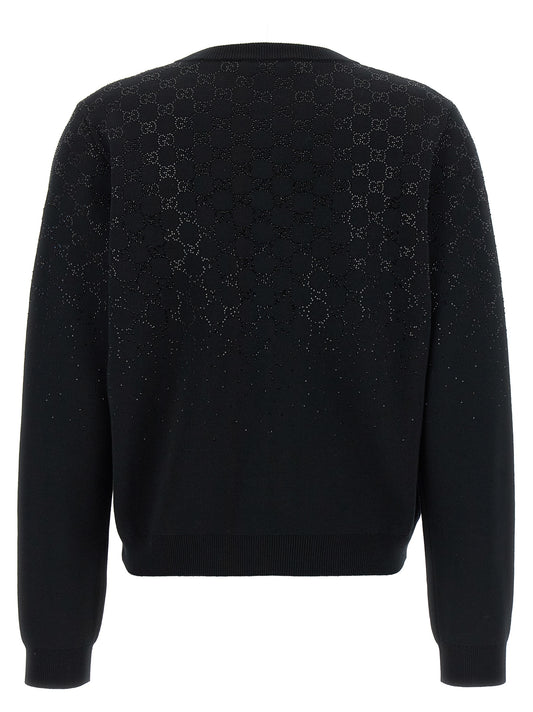 Black Wool Cardigan