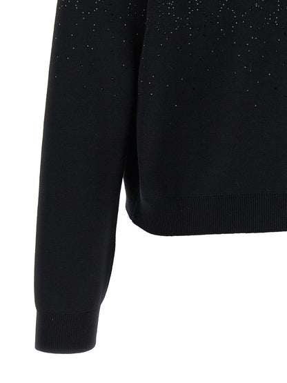 Black Wool Cardigan