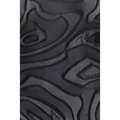 Black Polyamide Bodysuit