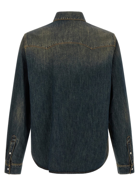 Blue Cotton Blouse