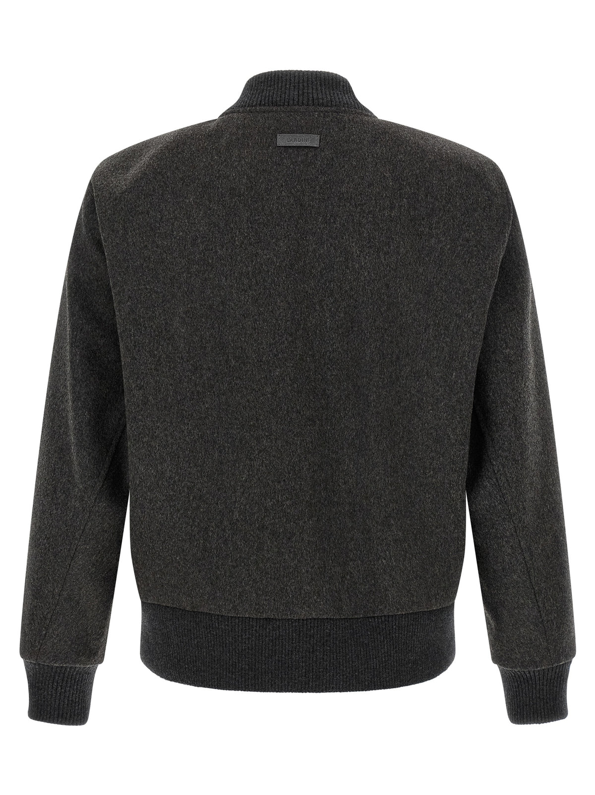 Gray Virgin Wool Bomber