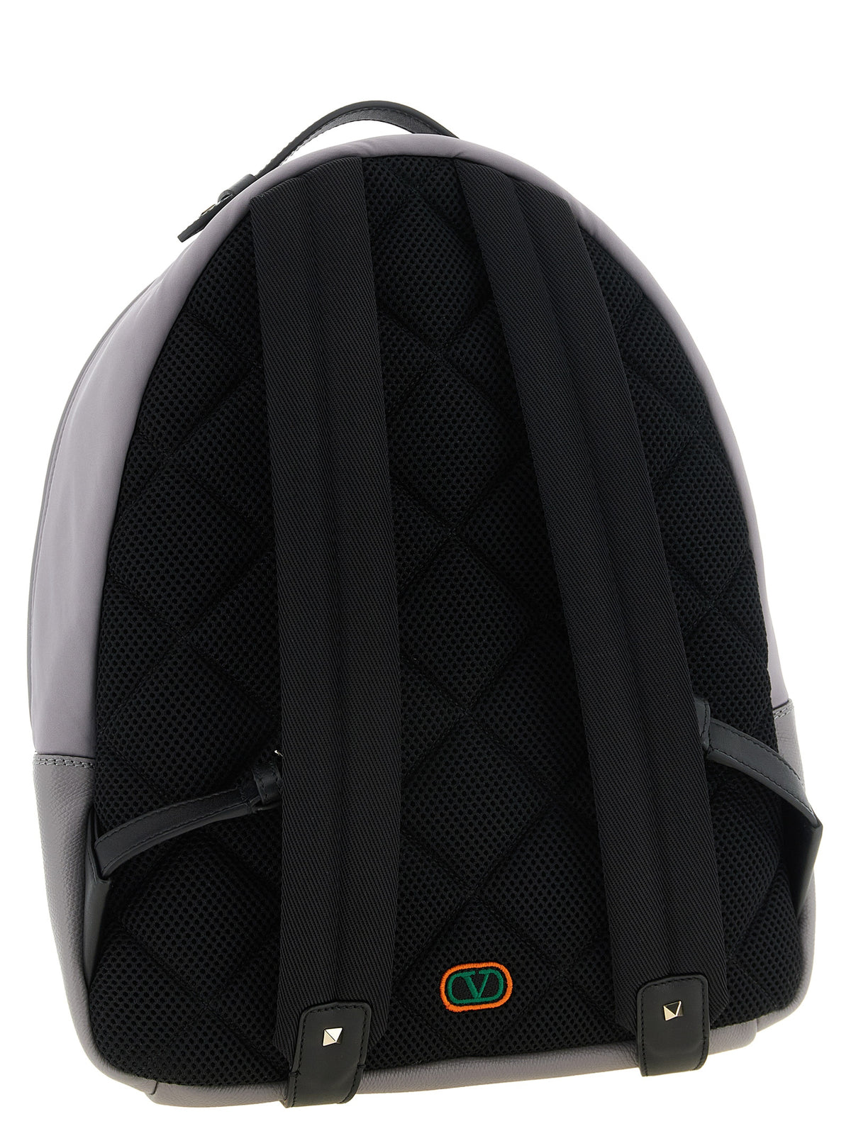 Gray Polyester Backpack