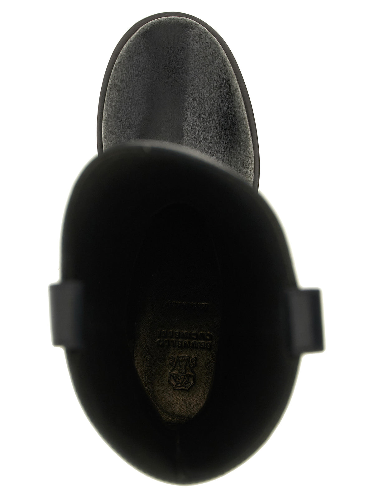 Black Calfskin Over The Knee