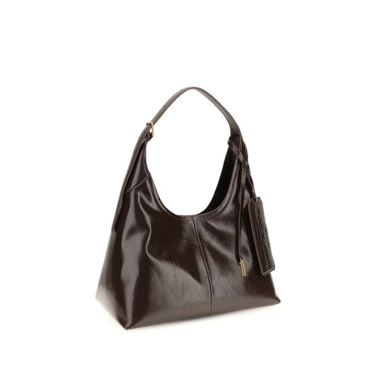 Brown Calf Leather Bos Taurus Shoulder Bag