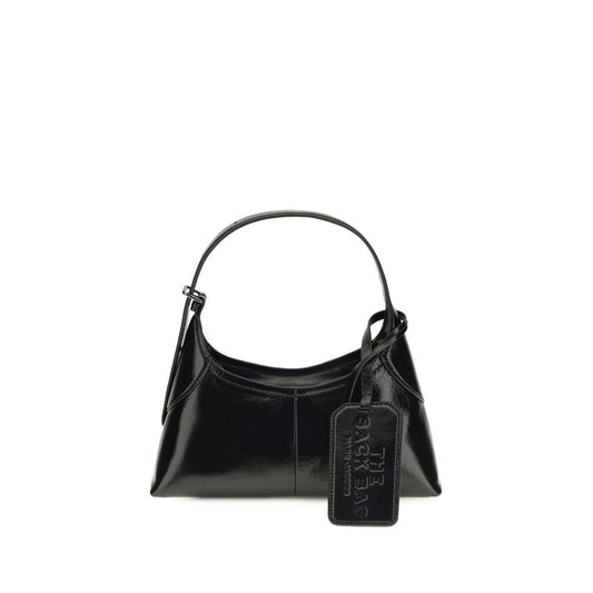 Black Calf Leather Bos Taurus Shoulder Bag