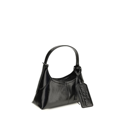Black Calf Leather Bos Taurus Shoulder Bag