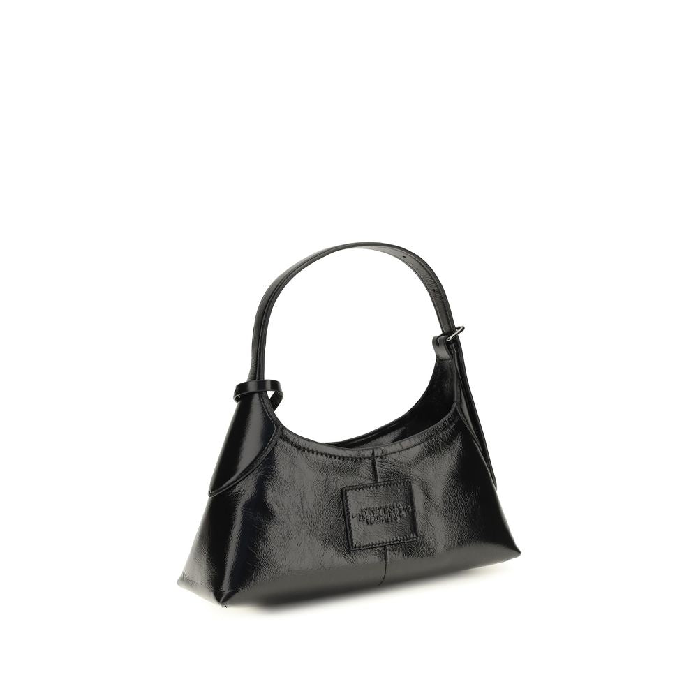 Black Calf Leather Bos Taurus Shoulder Bag