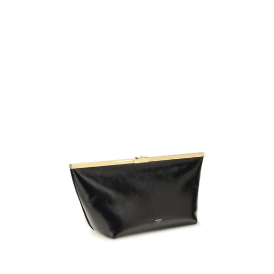 Black Calf Leather Bos Taurus Clutch Bag