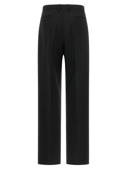 Black Mohair Dress Pants