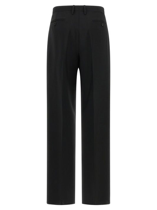 Black Mohair Dress Pants