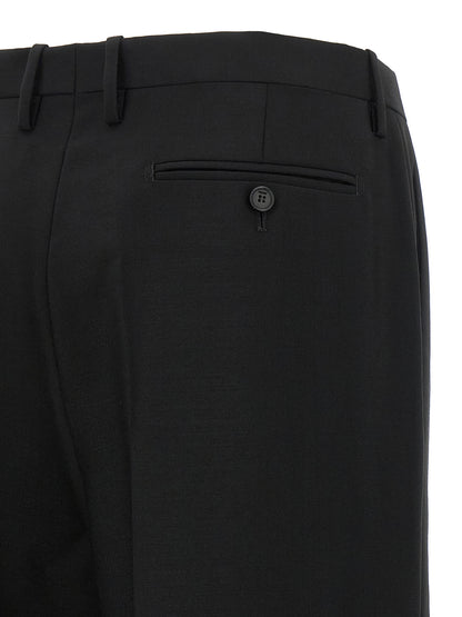 Black Mohair Dress Pants
