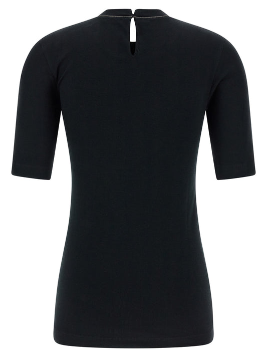 Black Cotton Cardigan