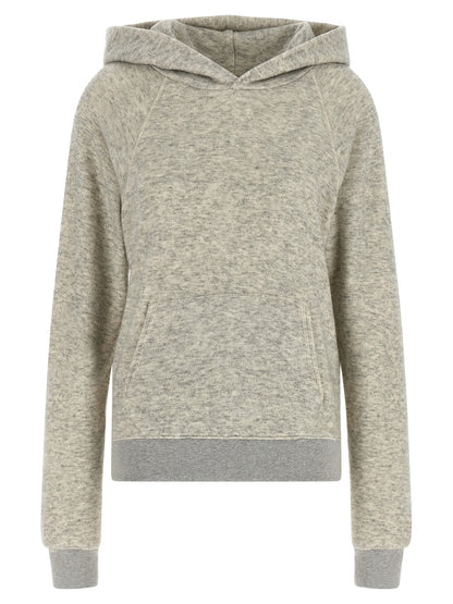 Gray Cotton Hoodie