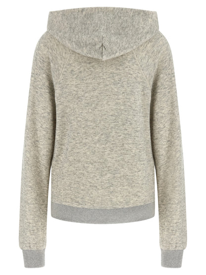 Gray Cotton Hoodie