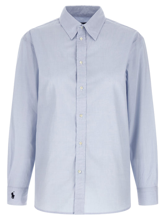 Blue Cotton Blouse