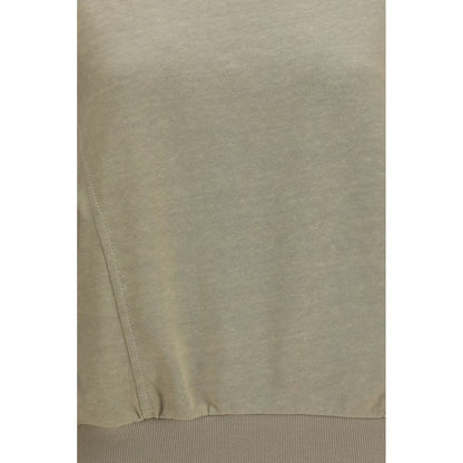 Beige Cotton Sweatshirt