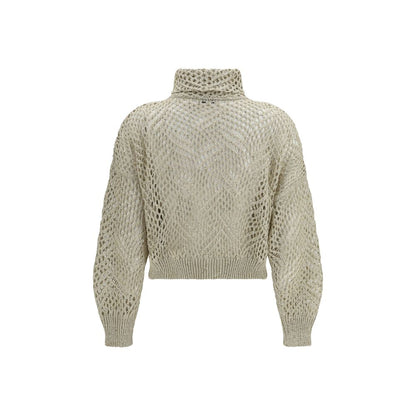 Beige Linen Cardigan