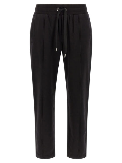 Black Cotton Joggers (Workout Pants)