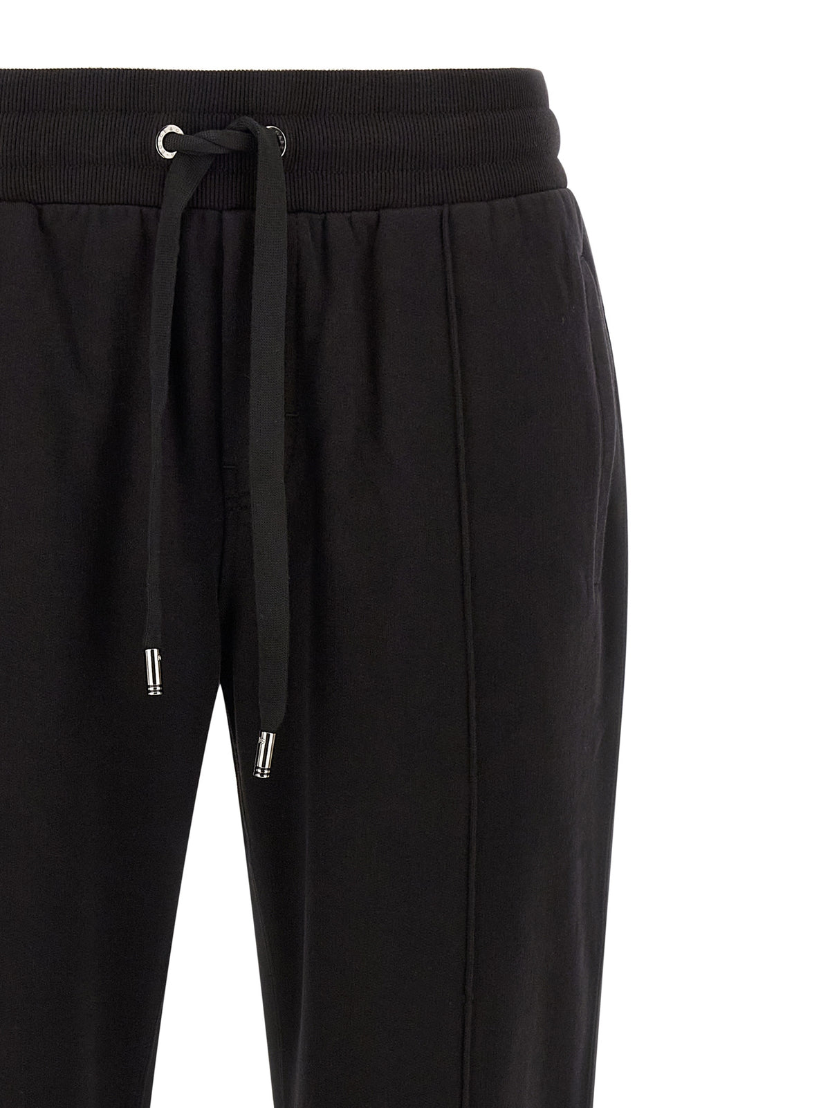 Black Cotton Joggers (Workout Pants)