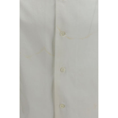 White Cotton Dress Shirt