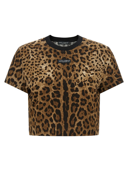 Brown Cotton T-Shirt