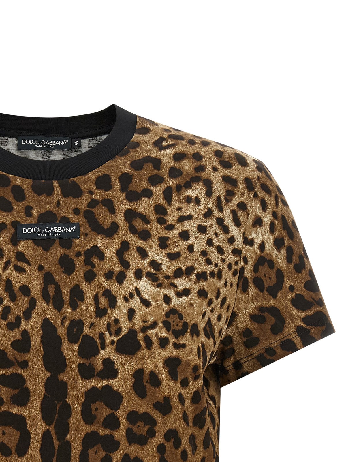 Brown Cotton T-Shirt