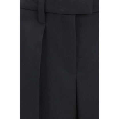 Black Wool Oves Aries Dress Pants