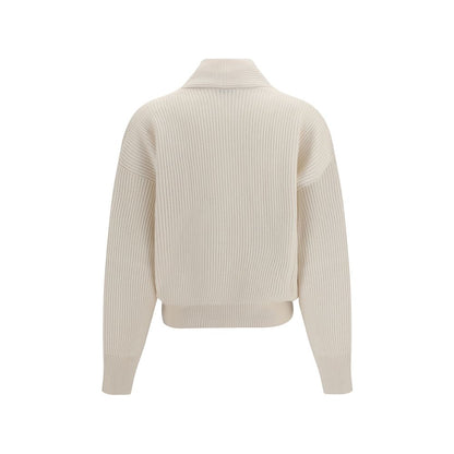 Beige Cashmere Cardigan