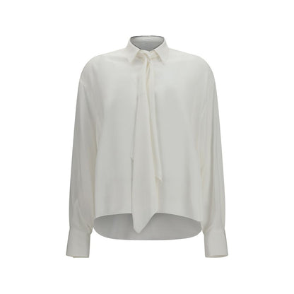 White Silk Dress Shirt
