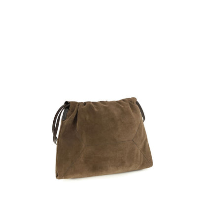 Brown Calf Leather Bos Taurus Clutch Bag