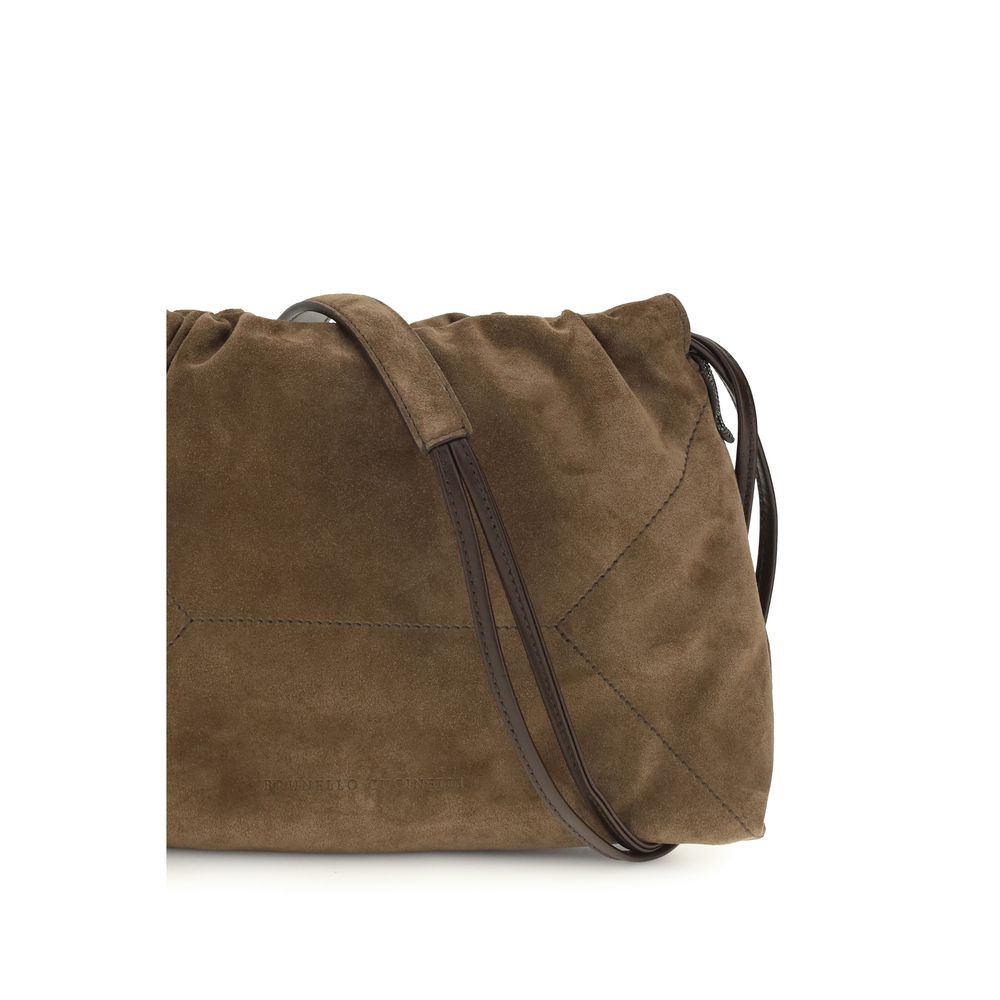 Brown Calf Leather Bos Taurus Clutch Bag