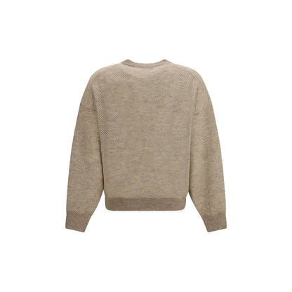 Beige Mohair Sweatshirt