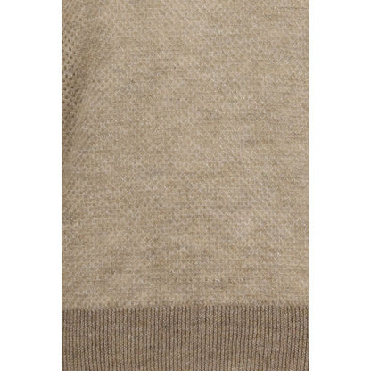 Beige Mohair Sweatshirt