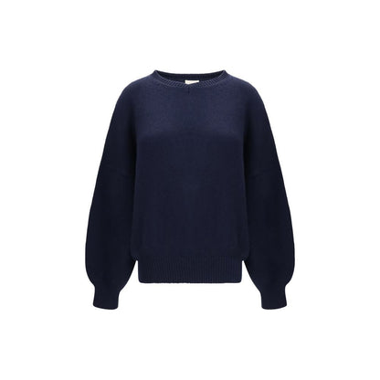 Blue Cashmere Sweatshirt