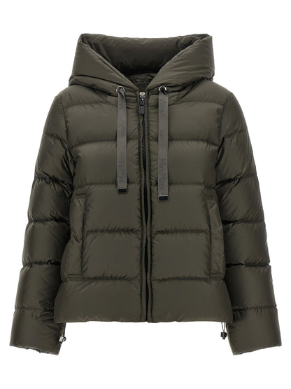 Bicolor Polyester Full-Length Jacket